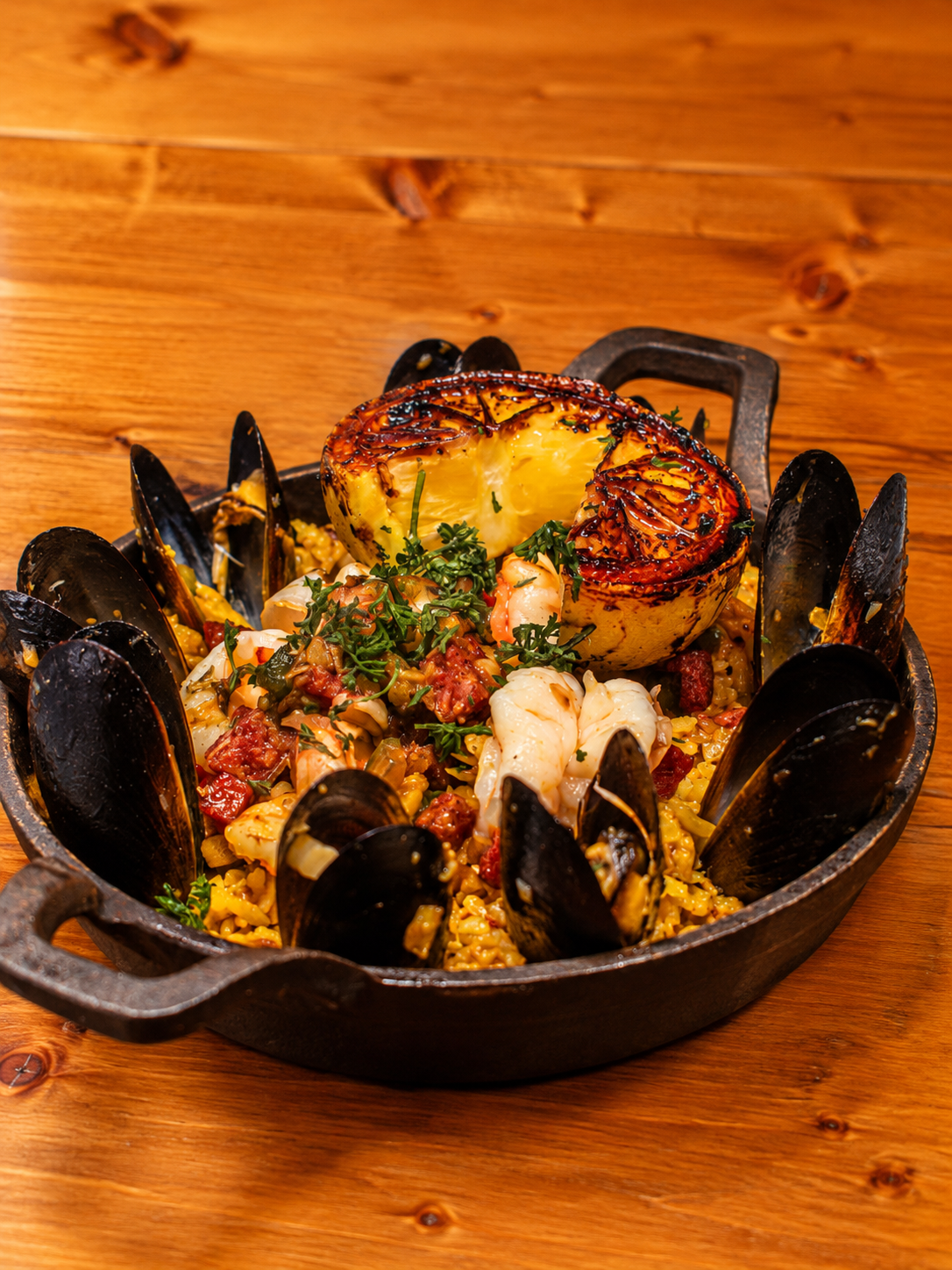 Cast Iron Paella